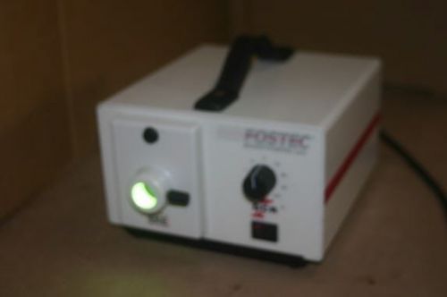 Schlott fostec dcr ii type 20750 light source fiber optic illuminator tested for sale