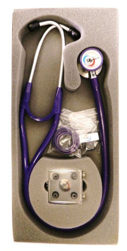 Grx medical cd-29 advanced elite cardiology stethoscope purple professional new for sale