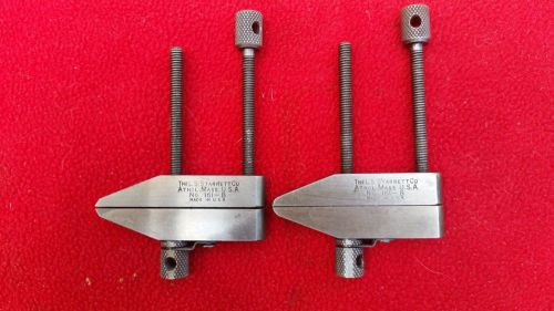 Starrett 161-B machinist parallel clamps. Free Shipping.
