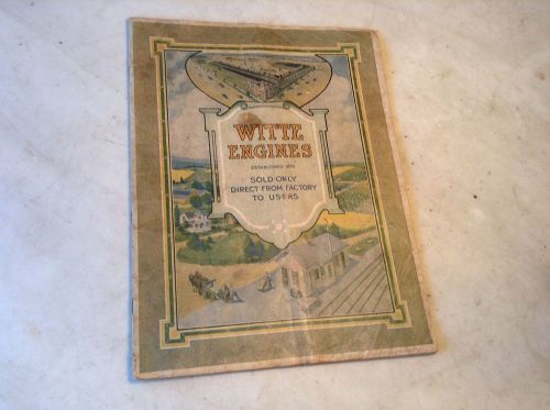 Circa 1900&#039;s Witte Hit &amp; Miss Gas Engines Catalog