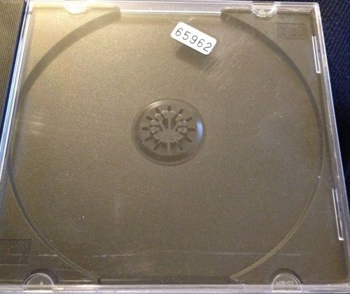 Single 7mm CD DVD Disc Case Music DJ album Box Plastic Movie Video Storag black