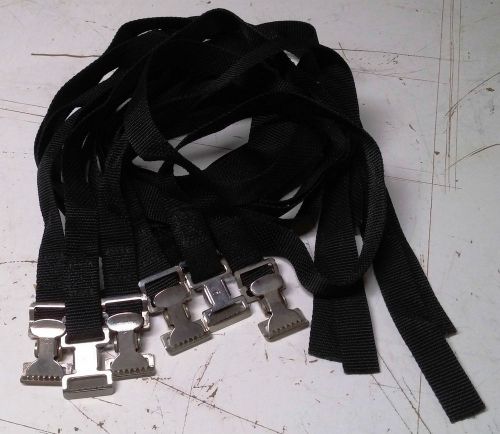 Cargo tie down straps, 1 inch by 6 feet. Package of 12 each