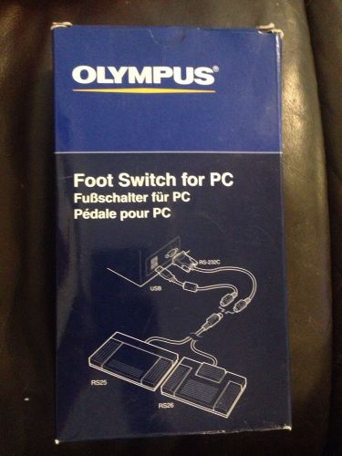 Olympus as-2300 pc transcription kit foot switch usb for pc new for sale