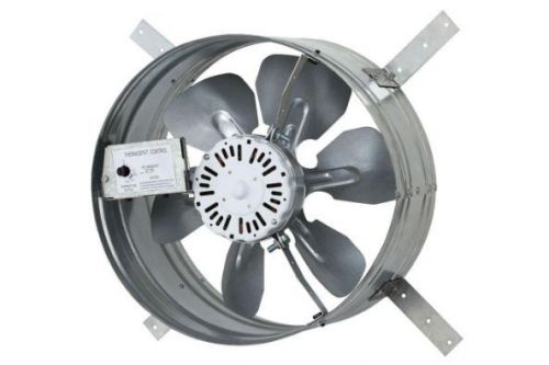 New High-Power 14 in. Variable Speed Gable Mount Attic Ventilator Fan Roof Vent