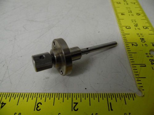 1.25&#034; ss high vacuum manual rotary feedthrough flange for sale