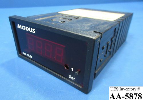 Modus Instruments DA-4-04M-0-RR Display/Alarm 0-10mm H2O 100 VAC used working