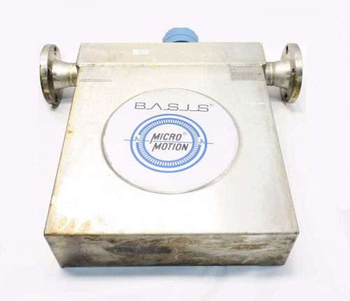 Micro motion f200sr418sc basis 2 in 150 flanged mass flow sensor d529609 for sale