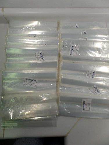 Uline S-3285 4x2x10 2Mil Gusseted Poly Bag Fit Bottom Expandable Side NEW 1,400+