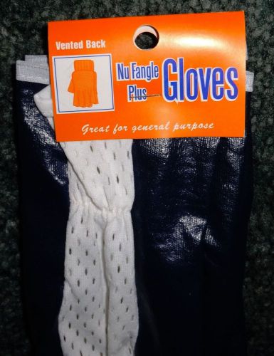 NEW- WOMEN’S SMALL WORK AND GARDEN 6-PAIRS OF GLOVES-Vented Back-Nu Fangle Plus