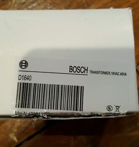 Bosch Security Alarm System Plug in Power Supply #D1640