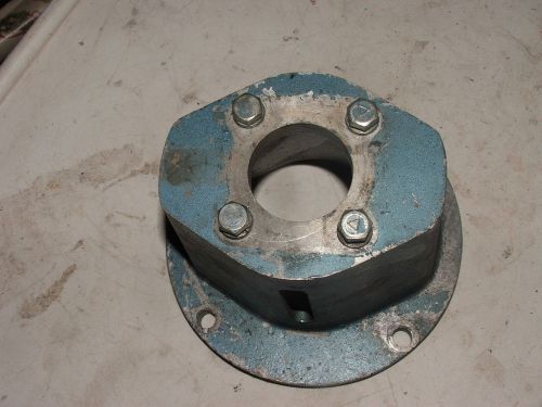 Hydraulic motor flange / mount, aluminum, 2&#034; bolt pattern, 1-3/4&#034; hole; fast s&amp;h for sale