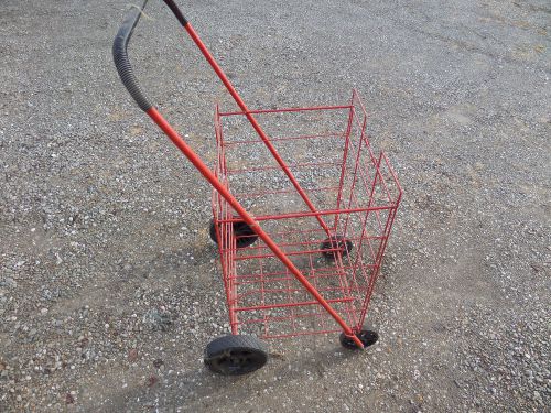 Rolling Grocery Cart Unbranded