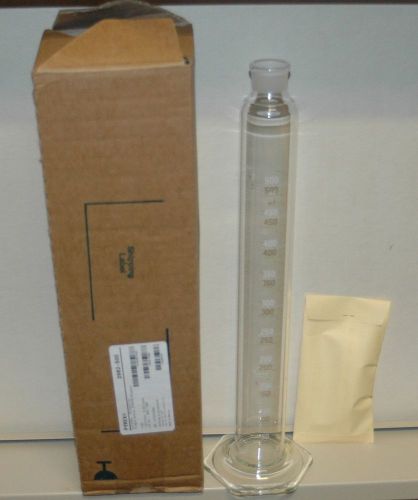 Corning pyrex 500ml graduated mixing cylinder 2982-500 with stopper - new in box for sale