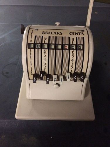 Vintage Check Writer