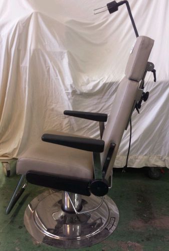 JedMed Medical ENT Barber Salon Cosmetology Manual Pump J Chair Light 350lbs Cap
