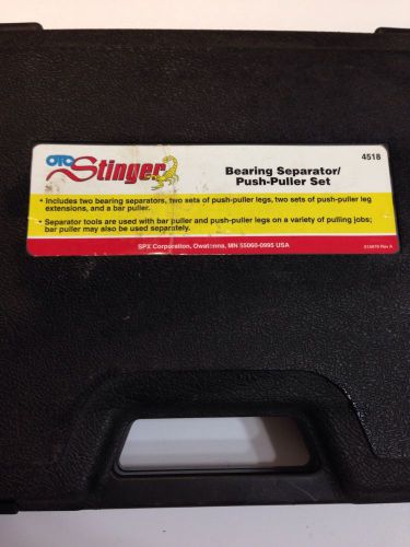 OTC Stinger 4518 Stinger 5 Ton Bar Type Puller/Bearing Separator Kit
