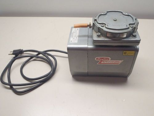 Dayton 4Z024 Speedaire Vaccum Pump Motor 110/115 V 4.5/4.8 A 60/50 Hz