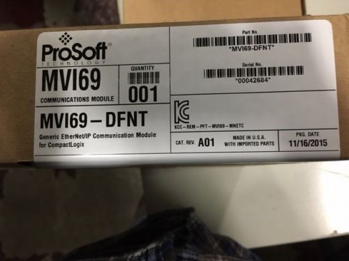 Prosoft MVI69 -DFNT Communication module