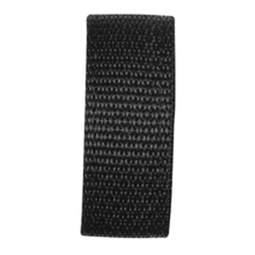 Boston Leather 5493-5 Black 1&#034; Ballisistic Weave Nylon Velcro Belt Keeper