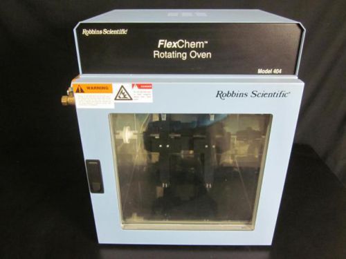 Robbins scientific flexchem rotating oven model #404 complete system for sale