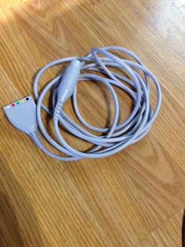 Mindray / Datascope 0012-00-1255-01 ECG Cable, 3/5 Lead, 10&#039; (3.1 m), Reusable