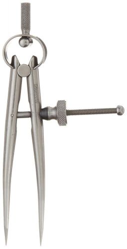 Starrett 277-3 3&#034; toolmakers&#039; spring-type divider with round legs and solid nut for sale