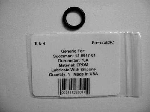 Generic Scotsman 13-0617-01 O-RING / R&amp;S 112ESC / EPDM Material with Certs.