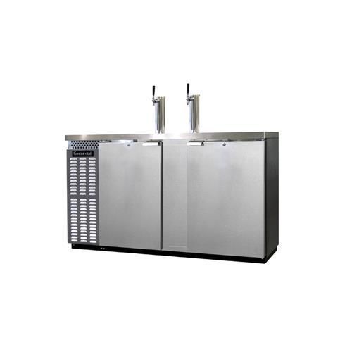 Continental refrigerator kc69s-ss draft beer cooler for sale