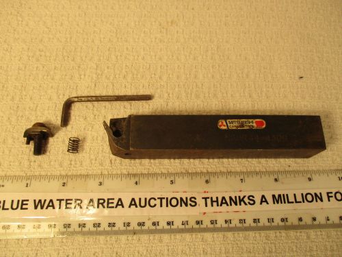 MITSUBISHI Carbide Tool Holder # MGHR44-4309, Holds Grooving Insert, 1&#034; Shank