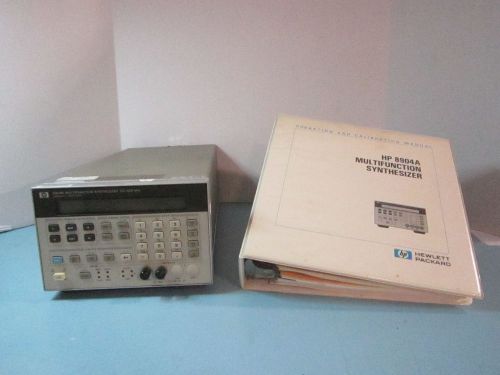 HP MODEL 8904A MULTIFUNCTION SYNTHESIZER, DC-600 kHz
