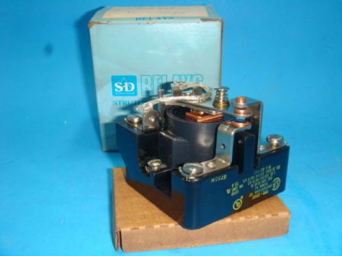 NEW Struthers-Dunn relay type 425XAX coil 120V 50-60 Hz 1hp 120/240VAC