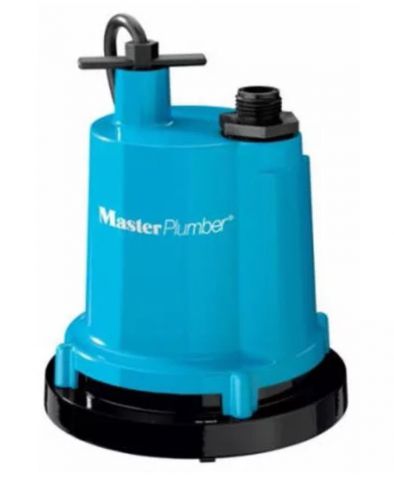 Master plumber pentair 126981 1/4 hp heavy duty submersible utility pump for sale