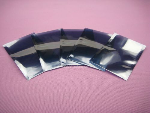 100 anti static metallic shielding bags 4.7&#034; x 6.7&#034;_120 x 170mm_flat open top for sale