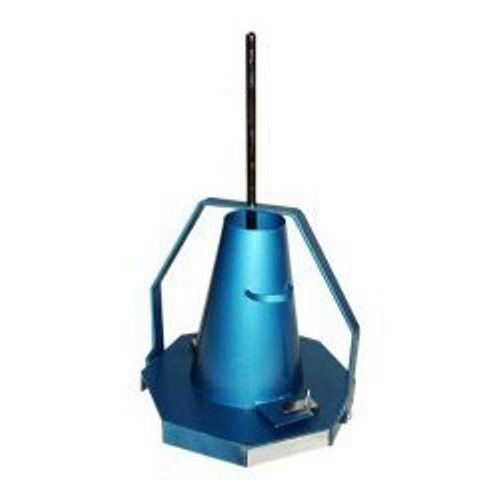 Slump cone test apparatus hand slump cone temping rod aei-015, ajanta for sale