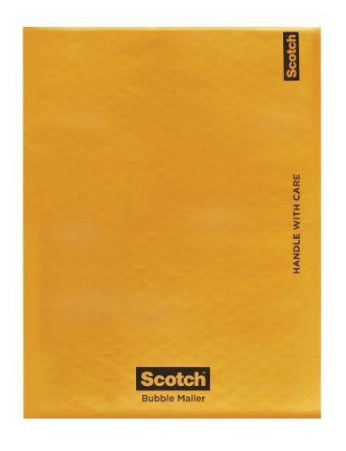 Scotch Bubble Mailer, 9.5 x 13.5-Inches, Size #4, 25-Pack