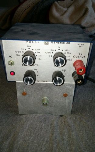 The Pal Kit Company Pulse Generator bp1 10Hz to 10MHz 1 sec to 200ns pulse width