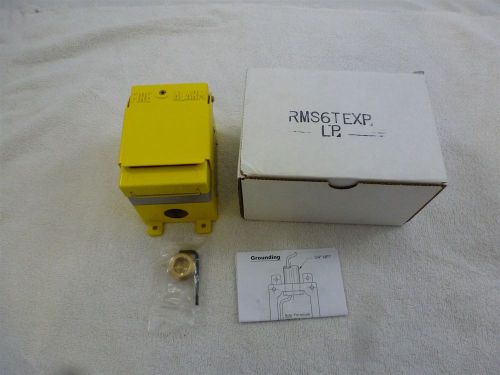 RSG RMS-EX-WP FIRE ALARM EXPLOSION PROOF YELLOW MANUAL PULL STATION NEW NIB