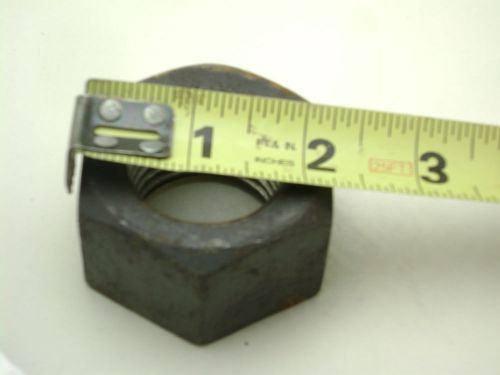Large hex nut 1 1/4 inches by 2 1/4 inches 14.4 oz for sale