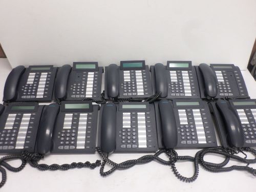 Lot of (10) siemens optipoint 500 basic phones with handsets 69903 for sale