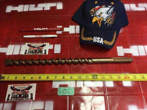 Hilti bit sds max 7/8&#034; x 17&#034; preowned, free extras, strong, fast shipping for sale