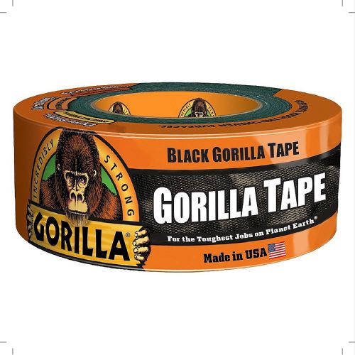 Gorilla Glue Black Gorilla Tape, 12 yd, 1 ea