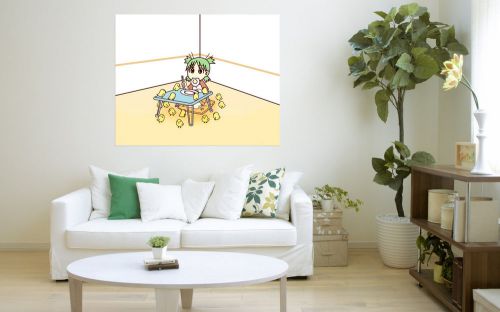 Yotsuba!,Banner,Anime,Wall Art,Canvas Print,HD,Decal