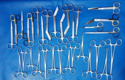 Lot of Surgical Forceps and Scissor