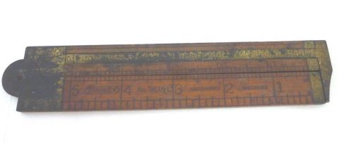 Vintage stanley no. 36 1/2 l folding measuring stick warranted boxwood 12&#034; rule for sale