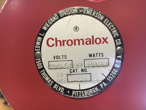 CHROMALOX MTO-3X109 NEW IN BOX 460/480V 9000W ELEMENT SEE PICTURES SHELF &#034;C&#034;