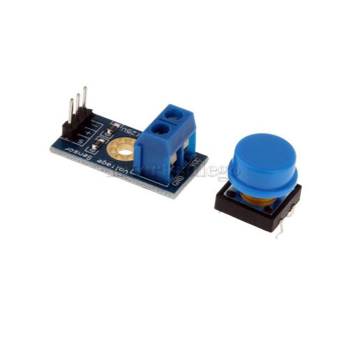 Dc voltage detector sensor module for arduino robot gm battery monitor for sale