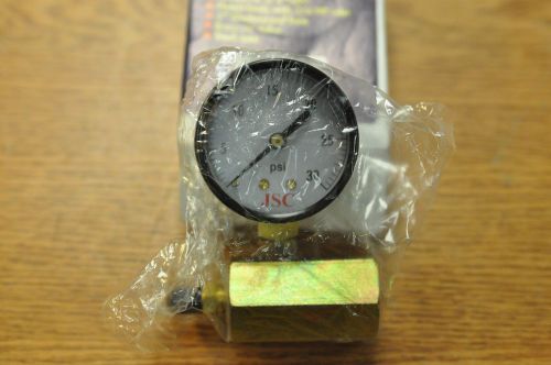 PlumBest 2&#034; Dial Test Gauge Kit Assembly G64-100 0-100 PSI 3/4&#034; Air Gas FAST E18