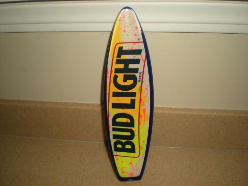 Classic bud light surfboard acrylic tapper handle (10 inch) for sale