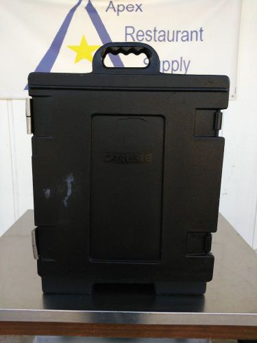 Carlisle Black Cateraide Insulated Food Pan Transporter #1267