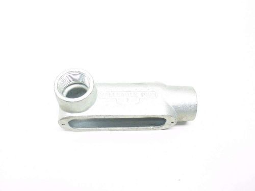 New oz gedney ll-100 spec 5 1 in npt malleable iron conduit body fitting d509502 for sale